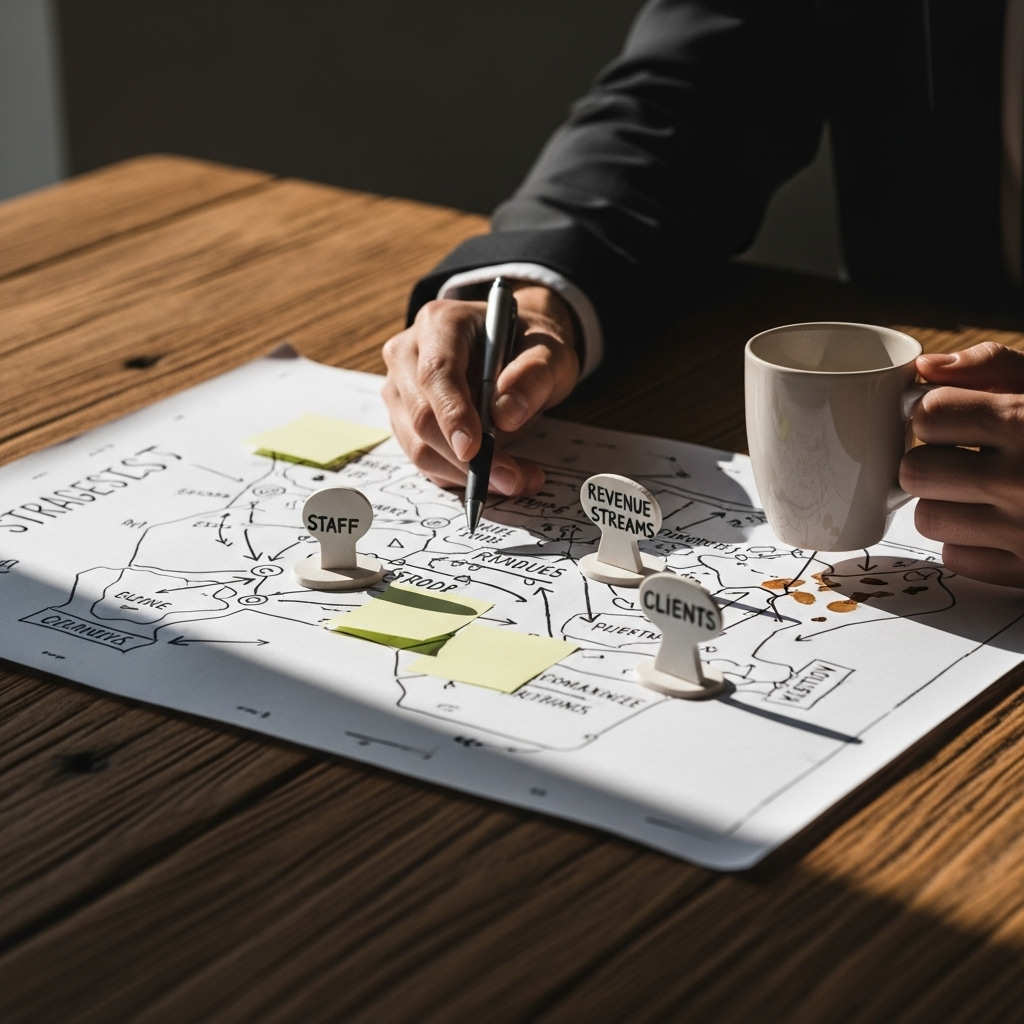 A clear battle plan, like The Command Framework™, turns vague growth goals into a tangible, actionable strategy.